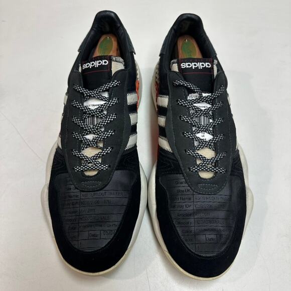 VERY GOOD adidas x Alexander Wang Turnout Trainer Core Black Streetwear 10.5 - Picture 2 of 12